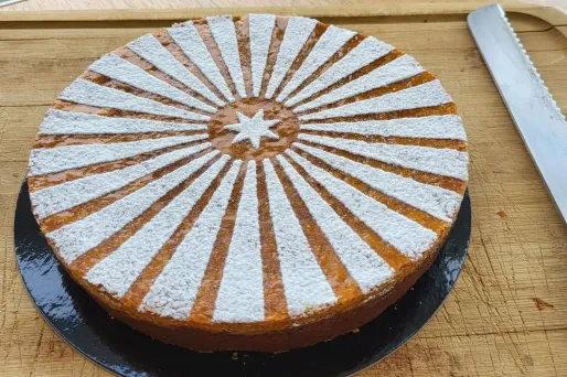 Galette à la crème de frangipane de Christophe Michalak