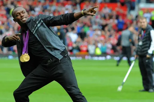 Usain Bolt va de nouveau fouler la pelouse d'Old Trafford, la pelouse de Manchester United.