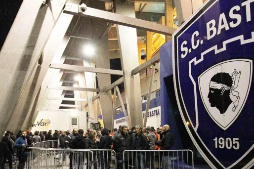 Bastia, club historique du championnat de France, évolue désormais en National 3, la cinquième division.