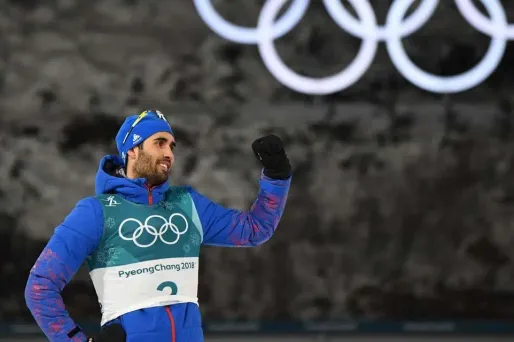 Martin Fourcade, Mass Start, JO 2018 crédit : FRANCK FIFE / AFP
