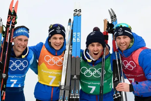 La joie des Français, en bronze comme à Sotchi.