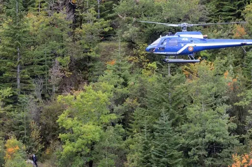 avion, hélicoptère gendarmerie crédit : PASCAL GUYOT / AFP - 1280