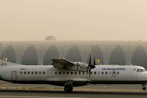 L'avion qui s'est écrasé dimanche était un ATR de la compagnie iranienne Aseman Airlines.