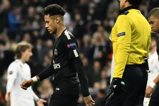 Neymar et Kylian Mbappé à Madrid (1280x640) CHRISTOPHE SIMON / AFP