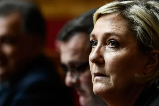 "La réalité, c'est que nous avons fait 11 millions d'électeurs à l'élection présidentielle", répond Marine Le Pen (photo d'archives).