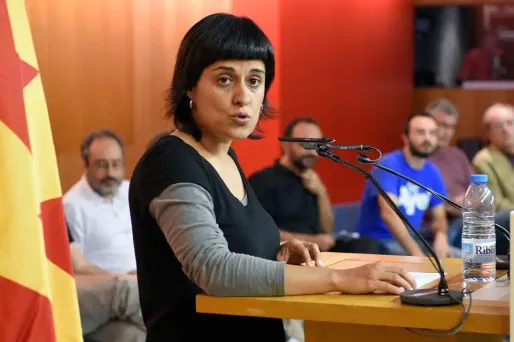 L'indépendantiste catalane Anna Gabriel s'est installée en Suisse.