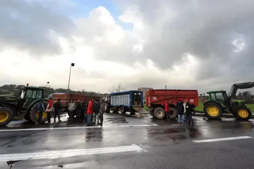 Les agriculteurs protestent contre la sortie de communes de la carte des zones défavorisées. (Photo d'illustration)