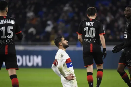 Lyon décroche dans la course au podium.