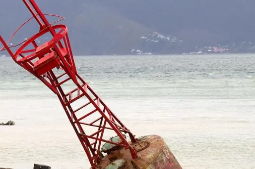 L'imposante balise a traversé en 16 mois l'océan Atlantique. (illustration)