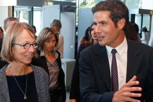 Françoise Nyssen et Mathieu Gallet