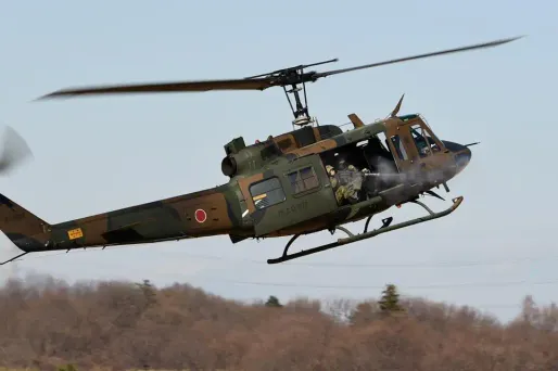 hélicoptère, forces d'autodéfense japon crédit : TOSHIFUMI KITAMURA / AFP - 1280