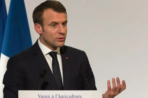 Emmanuel Macron était en visite en Tunisie (illustration).