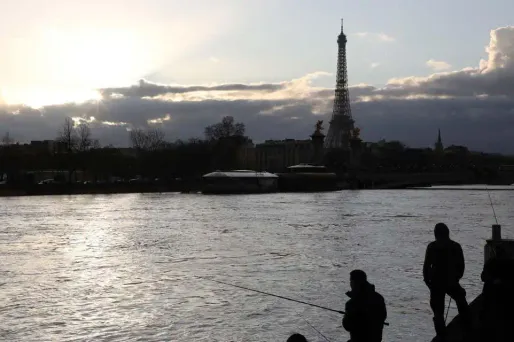Seine, crue, Paris crédit : LUDOVIC MARIN / AFP - 1280