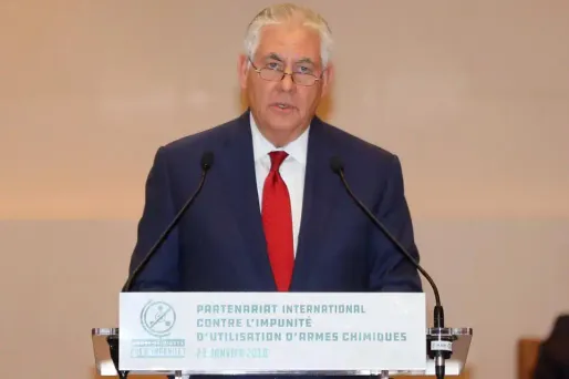 Le chef de la diplomatie américaine Rex Tillerson a affirmé lundi que la Russie portait la "responsabilité" des attaques chimiques en Syrie.