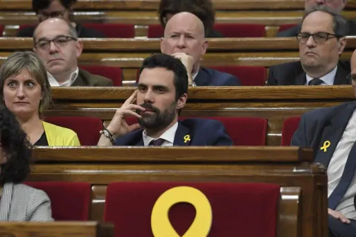 Parlement catalan crédit : LLUIS GENE / AFP - 1280