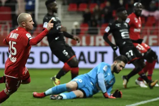 Balmont a ouvert le score à la 30'.