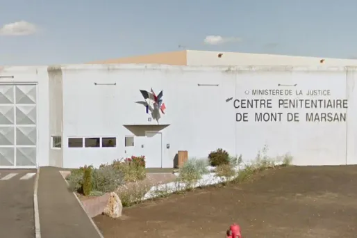 centre pénitentiaire de Mont-de-Marsan, prison crédit : Capture d'écran Google Street View - 1280