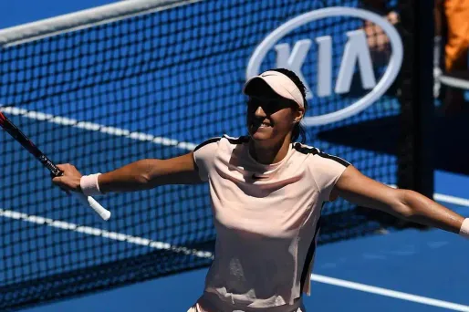 Caroline Garcia, Open d'Australie 2018, premier tour crédit : GREG WOOD / AFP - 1280