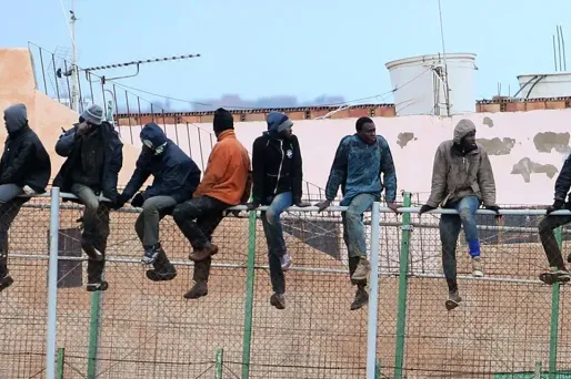 La frontière maroco-espagnole à Melilla est régulièrement le théâtre d'incidents.