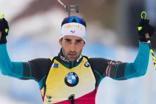 Martin Fourcade a dominé ses adversaires en Allemagne, samedi.
