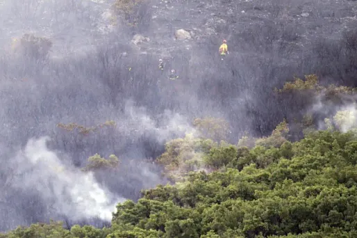 La Corse est de nouveau en proie aux flammes (photo d'illustration).