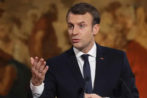 Emmanuel Macron est partisan de la solution à deux États.