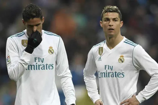 Real Madrid, Cristiano Ronaldo, Raphaël Varane, GABRIEL BOUYS / AFP 1280