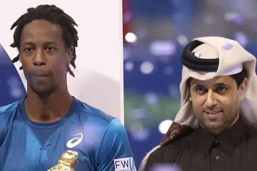 Gaël Monfils a profité du forfait de l'Autrichien Dominic Thiem en demi-finale.