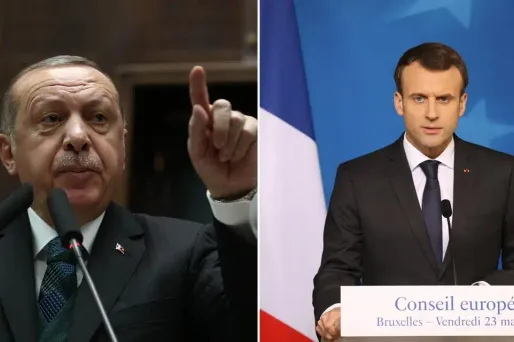 Afrine: Macron exprime sa "préoccupation" et demande à Erdogan le "plein accès de l'aide humanitaire"