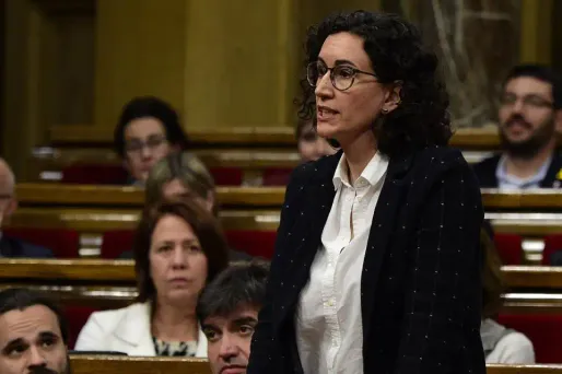 Marta Rovira crédit : LLUIS GENE / AFP - 1280