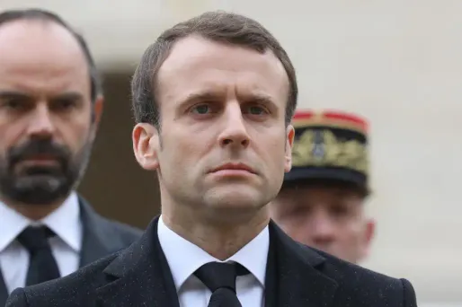 Après l'hommage national au gendarme Arnaud Beltrame (photo), le président s'est rendu aux obsèques de Mireille Knoll.
