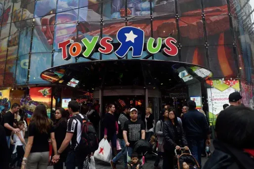 Toys 'R' Us compte quelque 1.600 magasins dans le monde.