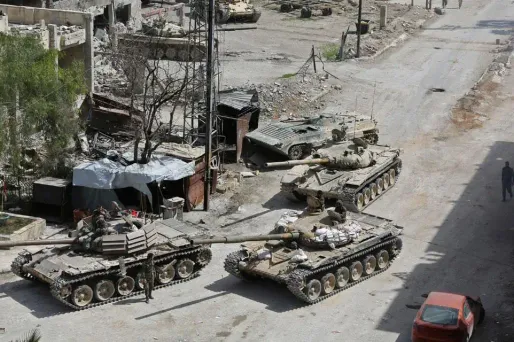 Les forces du régime du Bachar al-Assad continuent de bombarder la Ghouta orientale.