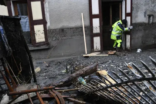 La tempête Eleanor avait entraîné des inondations dans plusieurs départements français, notamment l'Isère.
