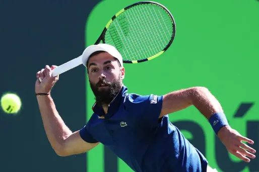 Benoît Paire, 47ème mondial, s'est imposé en deux sets 6-3, 6-4.