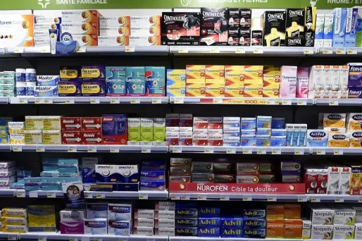 Selon l'UCF-Que Choisir près de 2,24 milliards d'euros en médicaments sans ordonnance ont été dépensés en 2017.