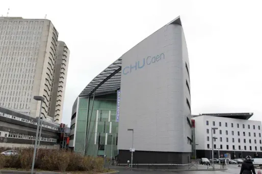 La fouille a duré plusieurs heures au CHU de Caen (image d'archives)