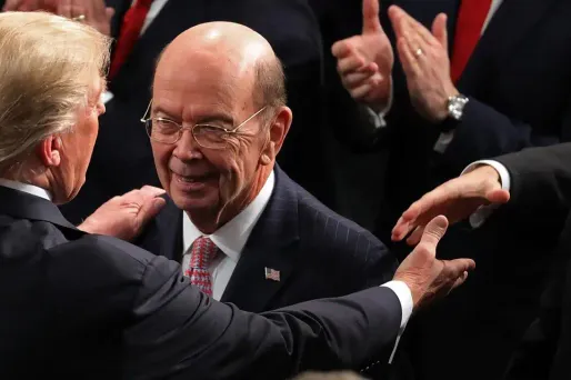 Donald Trump a assuré lundi que son secrétaire au Commerce Wilbur Ross (photo) allait discuter avec les représentants de l'UE.