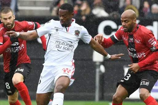 Wylan Cyprien face à Guingamp (1280x640) FRED TANNEAU / AFP