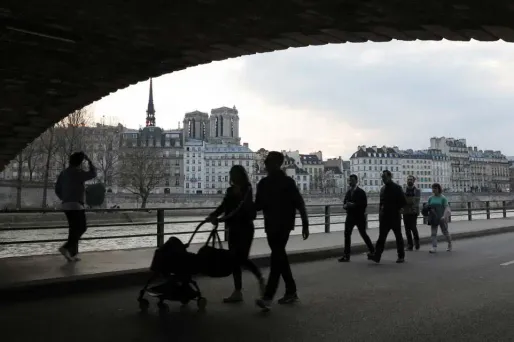 berges de Seine crédit : LUDOVIC MARIN / AFP - 1280