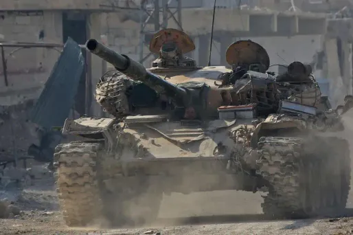 syrie armee proregime tank 1280