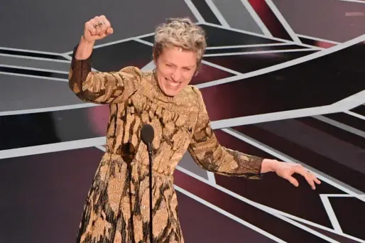 Frances McDormand a fait se lever toutes les femmes du Dolby Theatre.