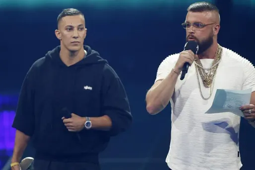Les rappeurs Kollegah et Farid Bang sont accusés d'antisémitisme dans leurs textes.