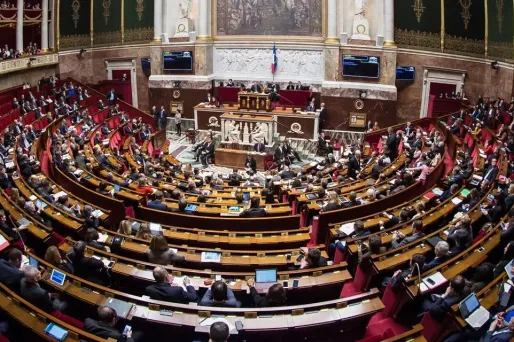 Aucun vote n'a toutefois eu lieu lundi à l'Assemblée nationale. (illustration)