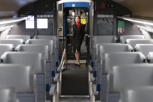 Certains trains partent à vide les jours de grève.