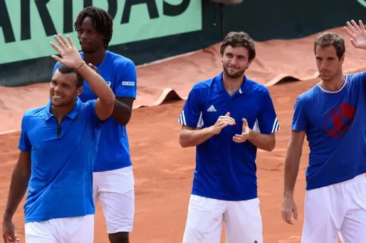 Tsonga, Monfils, Simon et Gasquet n'ont plus joué ensemble depuis deux ans, en mars 2016.