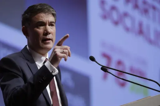 Olivier Faure au Congrès du PS en avril 2018 (1280x640) Thomas Samson / AFP