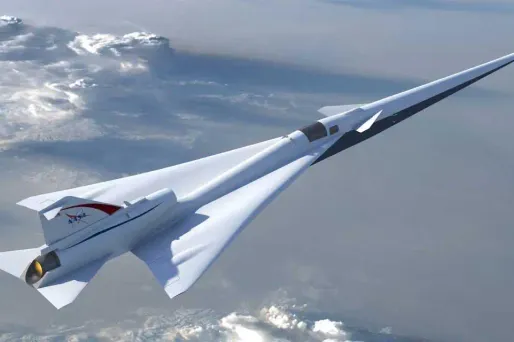 avion supersonique nasa mur du son AFP 1280 Handout / NASA / AFP