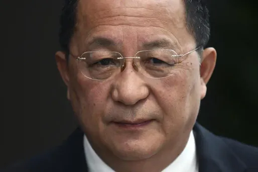 Corée du Nord, Ri Yong Ho crédit : JEWEL SAMAD / AFP - 1280