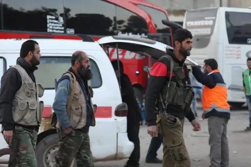 Ghouta, rebelles crédit : OMAR HAJ KADOUR / AFP - 1280